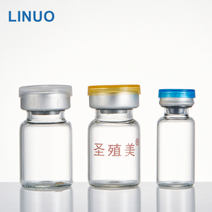7ml 10ml 15ml 20ml 30ml 50ml 100ml 250ml Shandong LINUO医薬品タイプ1成形ガラス注入および注入バイアル - Product Image 4