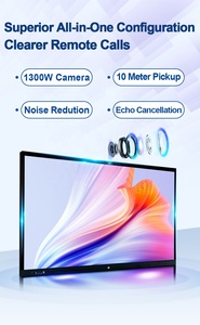 Große Größe 100 Zoll 4K Flach bildschirm Multi-Touchscreen All-in-One-PC Dual System Smart Interactive Board - Product Image 2