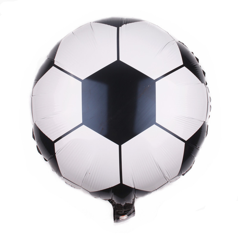 #1 ballon de football-noir/blanc