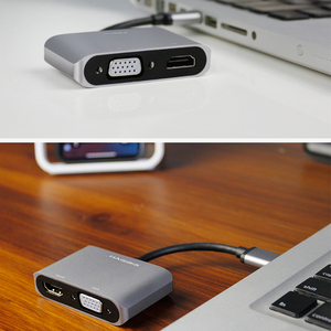 Hagibis <strong>USB</strong> 3.0 to <strong>HDMI</strong>-compatible <strong>VGA</strong> Adapter 1080P Multi-Display 2in1 <strong>USB</strong> to <strong>HDMI</strong>-compatible Converter for Windows 7/8/10 OS - Product Image 5