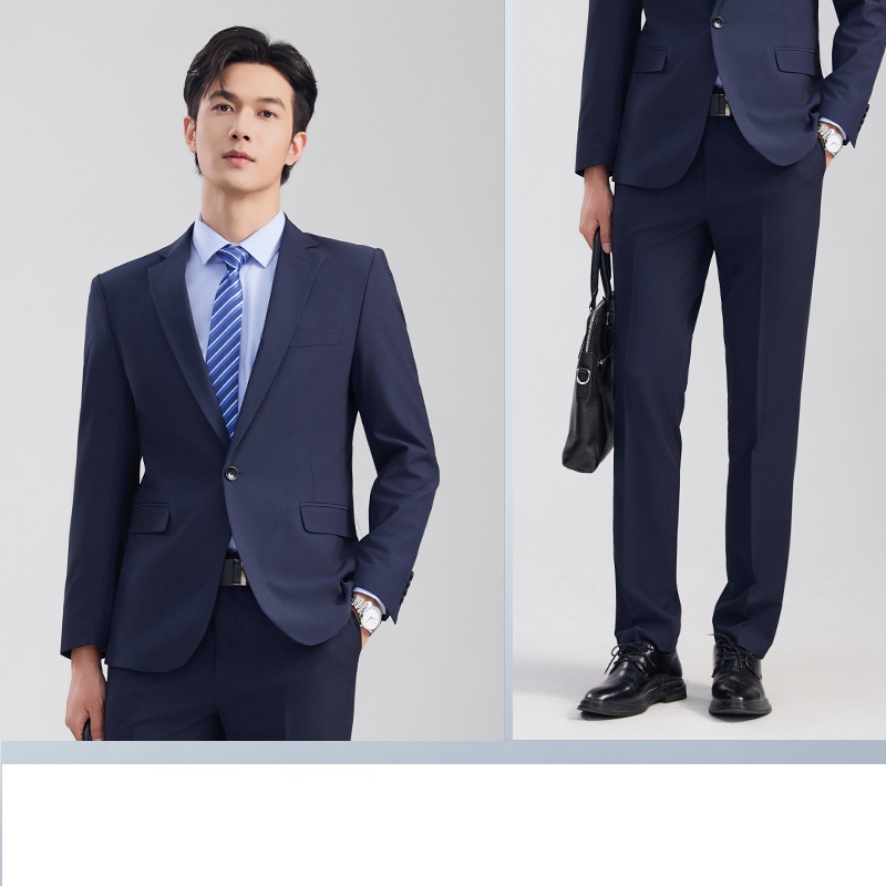 Abito+pantaloni da uomo blu navy
