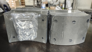 Chất lượng cao giá tốt nhất nhiệm vụ nặng nề Phụ tùng xe tải phanh lót giày/phanh lót FH100 - Product Image 4