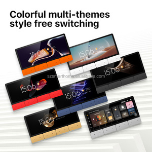 Tuya Zigbee 6.5 Inch Smart Control Panel UK EU Connectivity 4 Speakers 3 Gang Light Control Multi-Color Home Smart <strong>Devices</strong> - Product Image 6