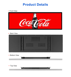 35&quot;<strong>Lcd</strong> Smart Bar Screen Store Advertising Price Tag Long Bar <strong>Display</strong> with Narrow Bezel <strong>Custom</strong> <strong>Display</strong> for Multi-Screen Use - Product Image 6