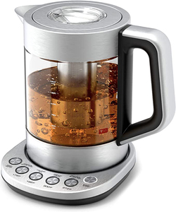 1.7L Electric Kettle BPA-Free Glass Boiling Teapot Wireless <strong>Temperature</strong> <strong>Control</strong> 4 Preset Heating <strong>Programs</strong> Hot Household Tea - Product Image 6
