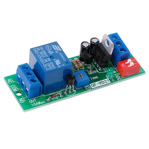 Relé de temporizador de señal ajustable DC12V, relé de retardo de tiempo de alto nivel, apagado - Product Image 1