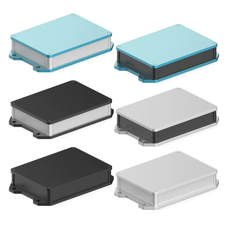 Yonggu-cajas de equipo eléctrico personalizado L08, 170x125MM, carcasas electrónicas de aluminio para exteriores, Caja impermeable Ip68