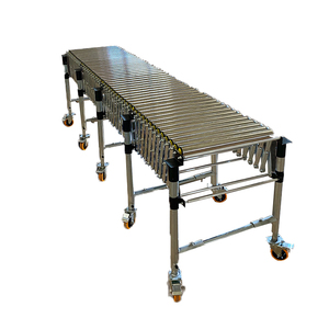 Mobile Telescopic Conveyor <strong>Automatic</strong> Drum Conveyor /<strong>loading</strong> and <strong>Unloading</strong> Telescopic Conveyor - Product Image 3