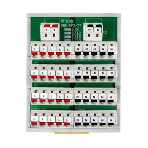Bloque de terminales de distribución de energía enchufable de 20 canales y 24 VCC. - Product Image 3
