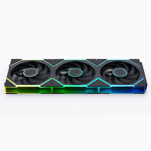 ASIAHORSE OEM Kit de ventilador de caja de computadora Premium con función de cadena de margaritas Ventiladores ARGB de 120mm para sistema de refrigeración de PC Enfriadores de ventilador RGB