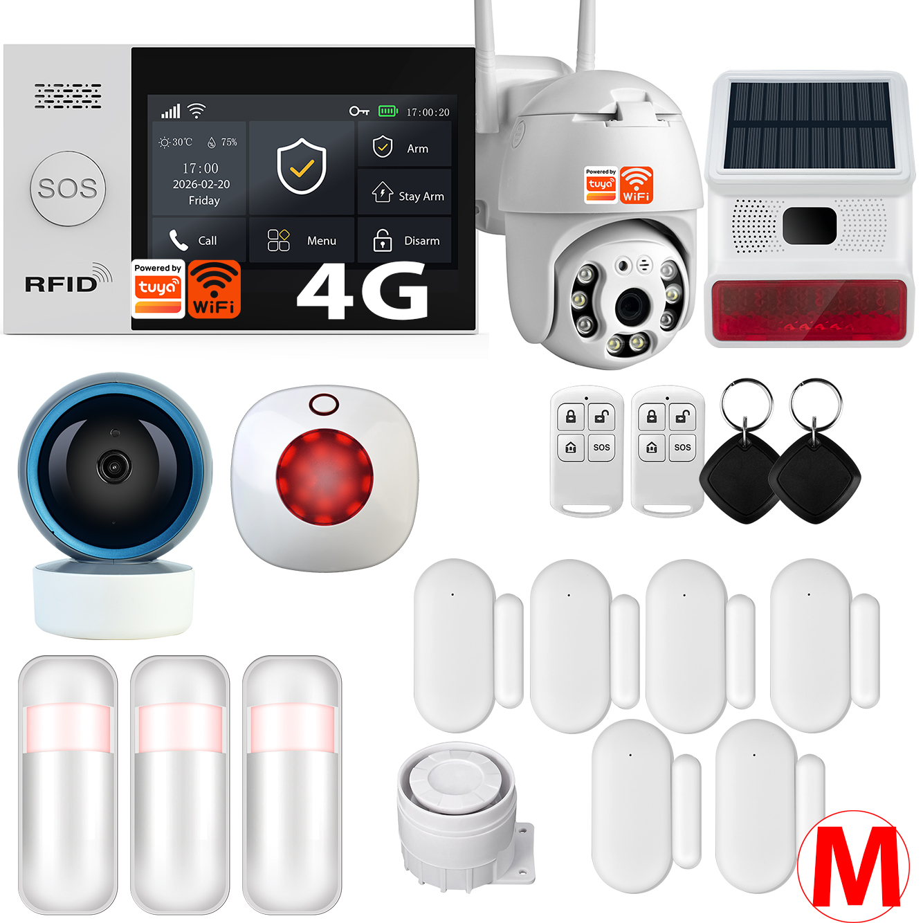 White 4G-107-Set M
