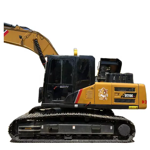 EN VENTE USAGÉ construction SANY 215 terrassement excavateur machine SY 215 excavateur d'occasion