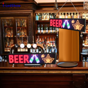 24*144 RGB colore P5 Display a LED per auto illuminato a scorrimento per la pubblicità aziendale WiFi APP programmabile bacheca a LED - Product Image 4