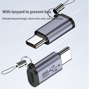 <strong>USB</strong> <strong>C</strong> to <strong>Micro</strong> <strong>Adapter</strong> Mini <strong>USB</strong> <strong>Adapter</strong> <strong>Type</strong>-<strong>C</strong> Female to for 8Pin Male Phone <strong>Adapter</strong> Support Charging Transfer - Product Image 5