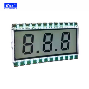Benutzer definierter 70-Pin-7-Segment-Monochrom-LCD-Display 4-stelliger Kraftstoffsp ender mit 40-poligem Platinen modul - Product Image 2