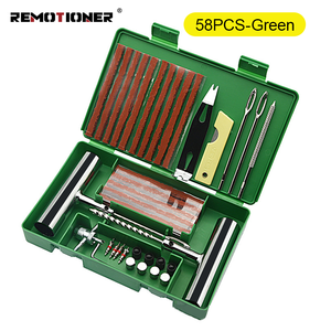33pcs/58pcs Car Bike Emergency T Handle Tyre Tubeless Tire Puncture Repair <strong>Tool</strong> <strong>Kit</strong> - Product Image 5