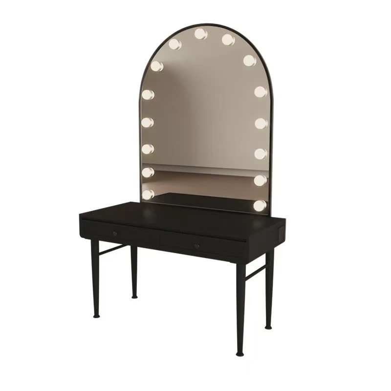 Pure black: Table 80mm, Mirror 80*110mm