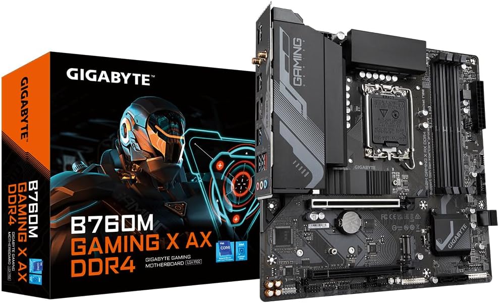 GIGABYTE B760M Gaming X AX DDR4