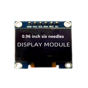 0,96 Zoll OLED-Anzeige modul 128*64 SSD1306 SPI/IIC-Schnitts telle für Arduino 4Pin 6Pin 7Pin 8Pin