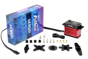 50kg fırçasız Servo su geçirmez Servo, yüksek tork Servo ile uyumlu 1/5 1/6 1/8 1/10 RC araba/Robot/tekne/uçak - Product Image 5