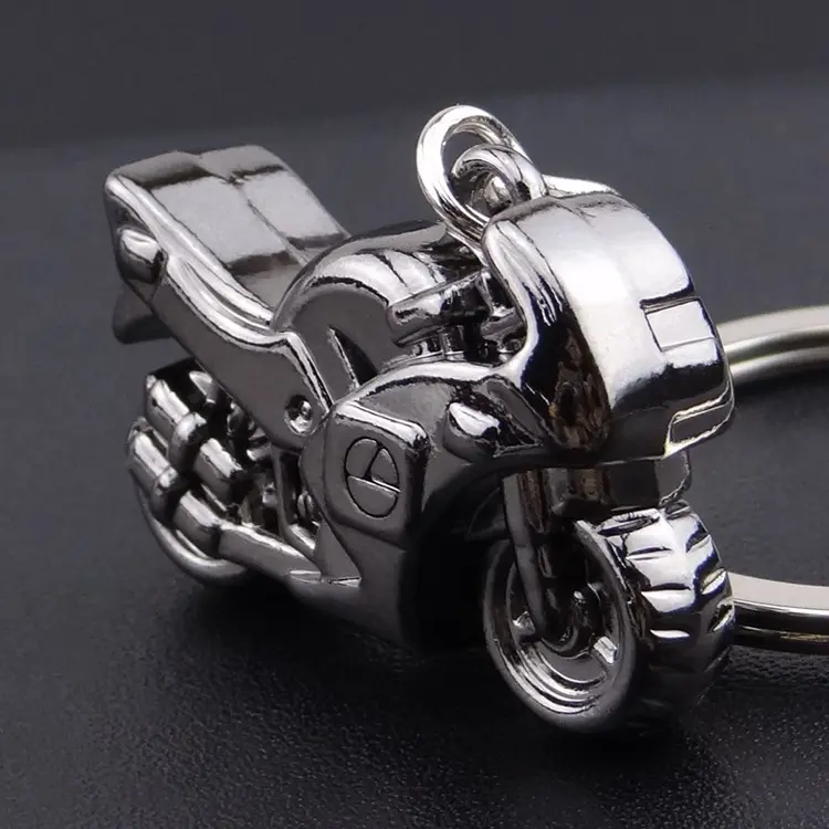 New Fashion Men Motorrad Schlüssel ring Persönlichkeit Legierung Schlüssel bund Auto Schlüssel ring 3D Motorrad Schlüssel anhänger Geschenk