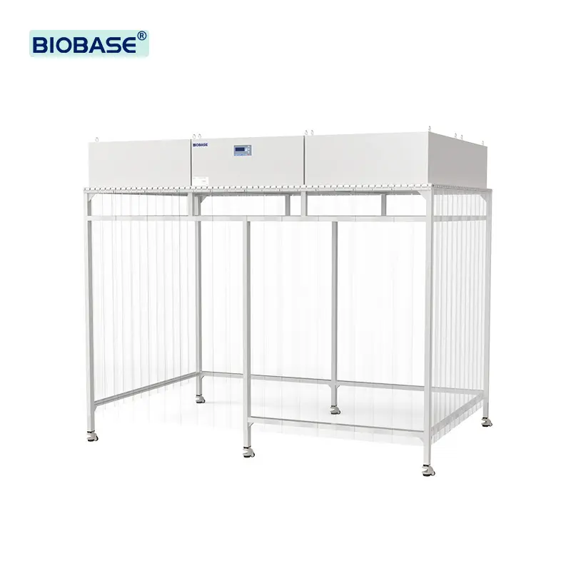 BIOBASE Clean Booth (Down Flow Booth) Petite classe 1000 Personnalisation disponible Nettoyage de la cabine de salle blanche