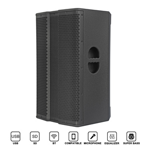 Altavoz PA activo de 4800W de 15 pulgadas DSP BT MP3 TWS Mezclador de 2 canales 142dB SPL 2 bandas EQ Salida de línea USB para eventos de sonido en vivo - Product Image 6