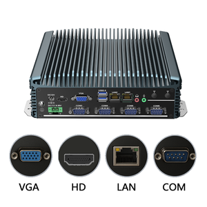 Mini Fanless Embedded Box <strong>Computer</strong> with Rich IO, Metal Housing and Wide Temp <strong>Operation</strong> <strong>for</strong> Control <strong>Systems</strong> Industrial Pc - Product Image 1