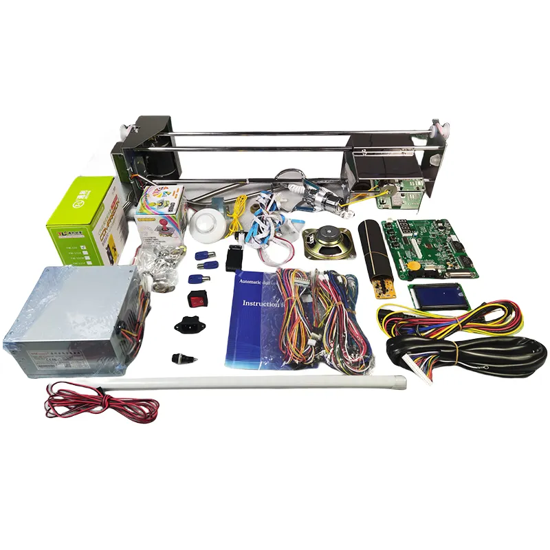 Venta directa de fábrica máquina de captura de muñecas 53/71/96cm pórtico DIY juego LCD tablero principal Kit de grúa para construir máquina de garra