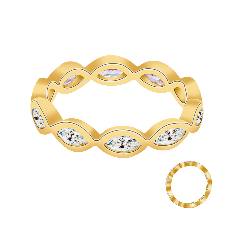 14k Yellow Gold