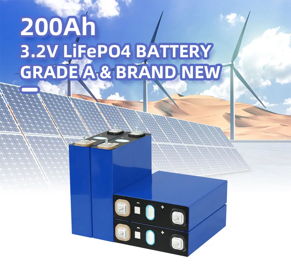 12v 24v 48V बैटरी पैक के लिए ग्रेड A 3.2v 200Ah 280Ah 280K 300Ah 304Ah प्रिज़मैटिक लिथियम आयन सेल
