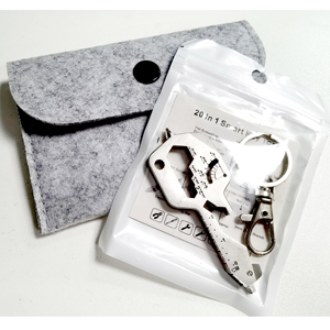 Giveaway Mini Quà Tặng biểu tượng tùy chỉnh Pocket Multitool 20 trong 1 <span class=keywords><strong>key</strong></span> hình đa công cụ cho người đàn ông - Product Image 3