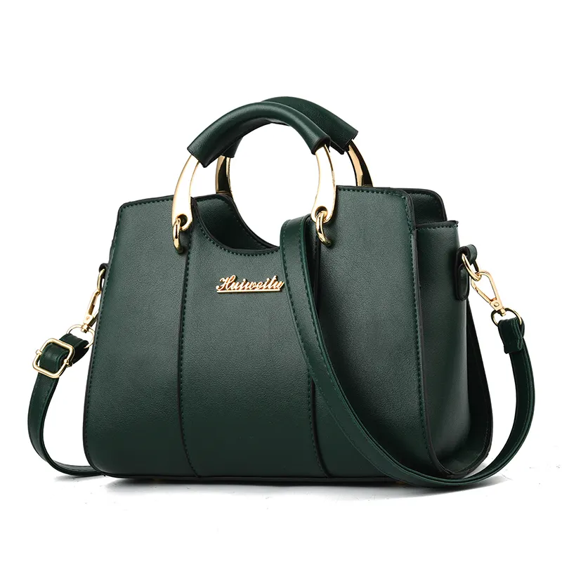 Bolso de compras clásico para mujer, bolsa de mano femenina con logotipo colorido, estilo italiano, proveedor de China