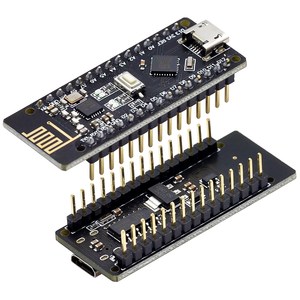 RF-Nano für Arduino Nano V3.0, Micro-USB Nano Board ATmega328P QFN32 5V 16M CH340, integrierte NRF24L01+2.4G kabellos
