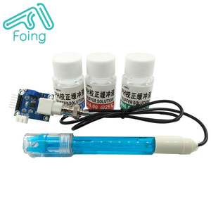 <strong>Water</strong> liquid Quality pH value detection test PH <strong>sensor</strong> module support <strong>Arduino</strong> STM32 51MCU