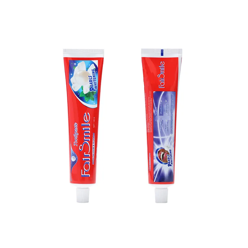 Factory Oral Care Menta Refrescante Pasta de dientes oral Blanqueamiento de dientes Perla orgánica Limpieza básica Pasta de dientes