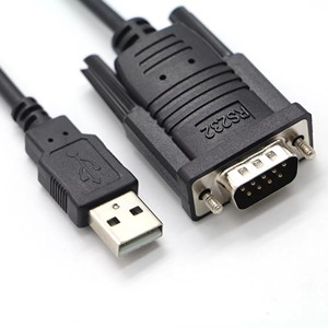 Fanuc CNC DNC用USBプログラミングケーブルFTDIチップ内蔵のUSB-DB9オスコンソールケーブル - Product Image 1