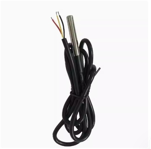 Kit de módulo de Sensor de temperatura DS18B20 impermeable 100CM Cable de Sensor Digital adaptador de Terminal de sonda de acero inoxidable para Arduino