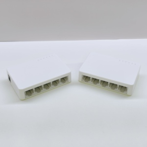 Interruttore Ethernet 10/100/1000M di alta qualità in plastica Mini Hub di rete Desktop Gigabit - Product Image 3