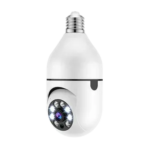 Ampul gözetim kamera gece görüş 360 otomatik insan izleme kapalı HD Wifi akıllı kamera ev güvenlik kablosuz kamera - Product Image 2