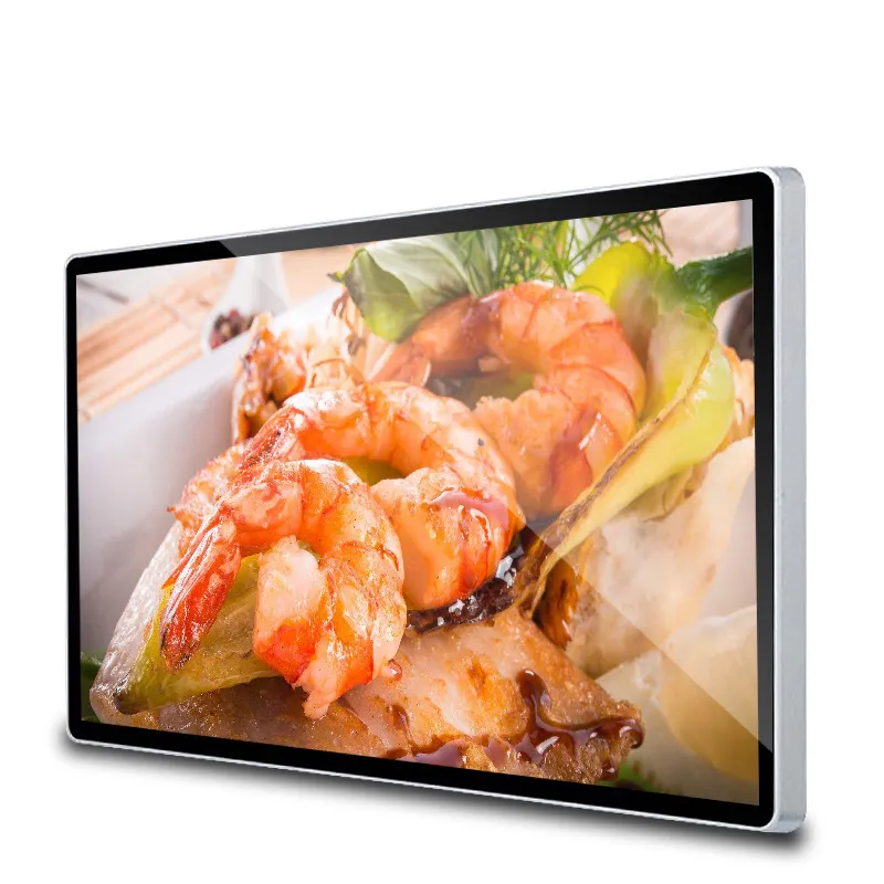 Treo tường Android thông minh máy nghe nhạc quảng cáo 10.1 15.6 18.5 19 21.5 22 23.6 24 27 32 inch LCD kỹ thuật số biển hiển thị