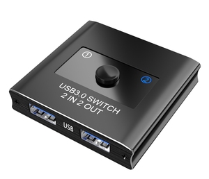 2x2 USB 3.0 Switch Selector 2x2 Bidirektion aler USB-Switch 2 Ports mit 2 Geräten (für Tastatur-Maus drucker) 2 Port Hub - Product Image 2