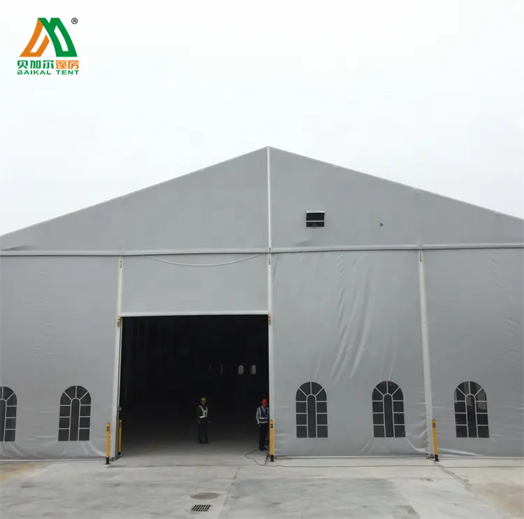 Barraca alumínio pré-fabricada do armazém da estrutura para a oficina do armazenamento