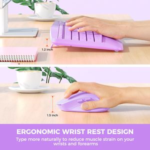 Meetion DirectorA Conjunto Combinado de ratón y con teclado numérico de doble modelo ergonómico y ratón para i pad - Product Image 3
