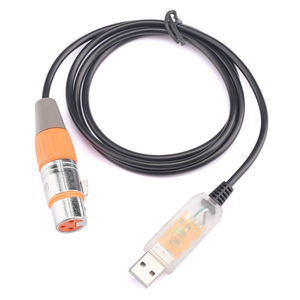 Adattatore di interfaccia da USB a DMX cavo luce di scena PC DMX512 Controller Dimmer DMX - Product Image 2