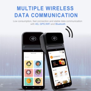 <strong>Mini</strong> <strong>Android</strong> Nfc Tablet Waterproof Smart Devices Payment 58mm 80mm Handheld Mobile Pos Terminal Machine Fingerprint - Product Image 3