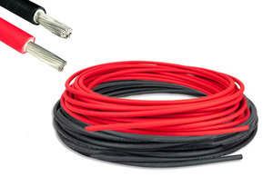 4mm Twin Dc Solar Cable Dual <strong>Core</strong> Solar Dc Cable Pv1f Dual <strong>Two</strong> <strong>Cores</strong> for Australia Market - Product Image 5