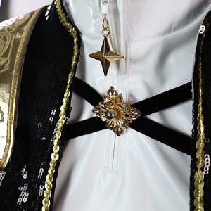 Màu Đen Vàng Trang Phục Dành Cho Người Lớn Trẻ Em Kpop Quỷ Thợ Săn Rumi Zoey Mira Saja Chàng Trai Cosplay Trang Phục Cho Cô Gái Halloween Bên Ăn Mặc - Product Image 6