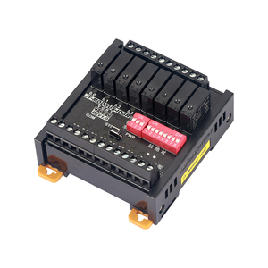 Amsamotion R485 Modbus RTUデータ収集モジュール8DI 8DOリレー出力PLC PAC & 専用コントローラーAI/AO - Product Image 2