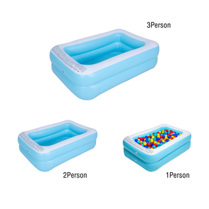 Đầy Đủ Kích Thước Xách Tay Hồ Bơi Biểu Tượng Tùy Chỉnh Mô Hình Nhà Ngoài Trời Mái Chèo Hồ Bơi Nhà Máy Trực Tiếp Cung Cấp PVC Hồ Bơi Bơm Hơi - Product Image 1